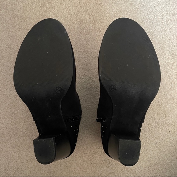 Old Navy black and gold boots - Picture 4 of 5